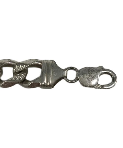 ノーブランド（ノーブランド）ノーブランド (ノーブランド) シルバー喜平 ブレスレットの古着・服飾アイテム