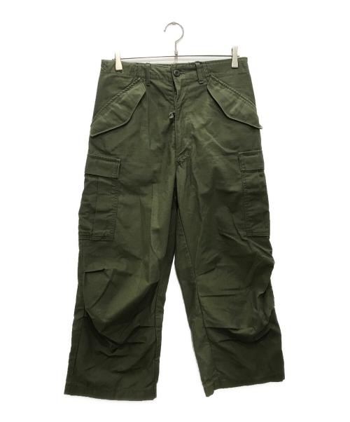 US ARMY（ユーエスアーミー）US ARMY (ユーエスアーミー) M-65フィールドパンツ グリーン サイズ:SMALL-LONGの古着・服飾アイテム