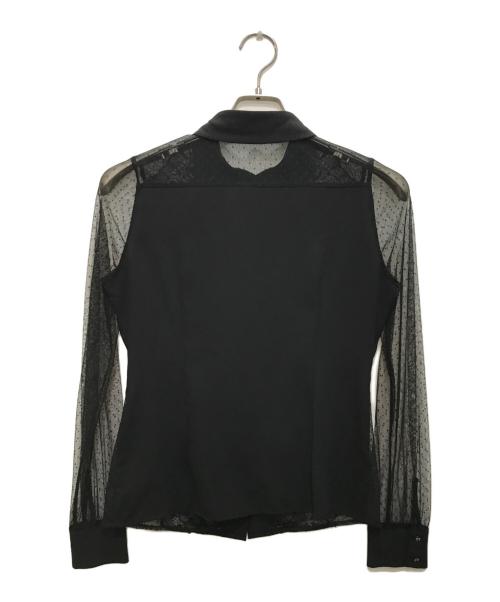 CORCOVADO（コルコバード）CORCOVADO (コルコバード) シアーカーディガン ブラック サイズ:Sの古着・服飾アイテム