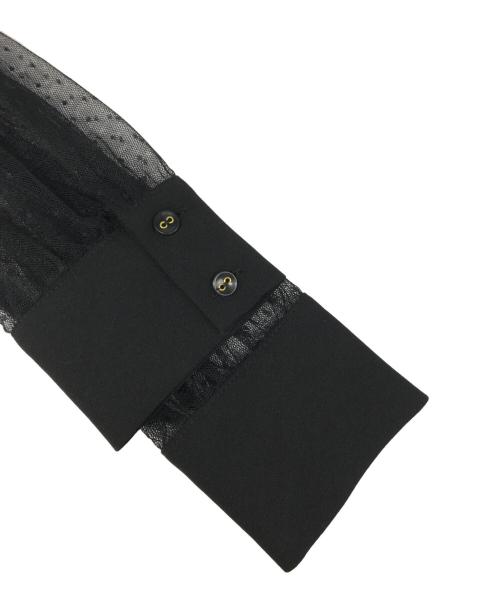 CORCOVADO（コルコバード）CORCOVADO (コルコバード) シアーカーディガン ブラック サイズ:Sの古着・服飾アイテム