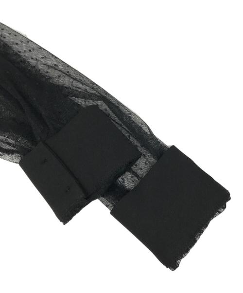 CORCOVADO（コルコバード）CORCOVADO (コルコバード) シアーカーディガン ブラック サイズ:Sの古着・服飾アイテム