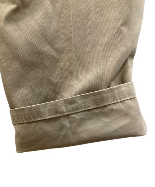 MAISON EUREKA（メゾンエウレカ）MAISON EUREKA (メゾンエウレカ) 再構築ベルテッドパンツ ベージュ サイズ:Fの古着・服飾アイテム