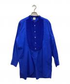 6(ROKU) BEAUTY&YOUTHロク ビューティーアンドユース）の古着「DRESS SHIRT 2/シャツ」｜ブルー