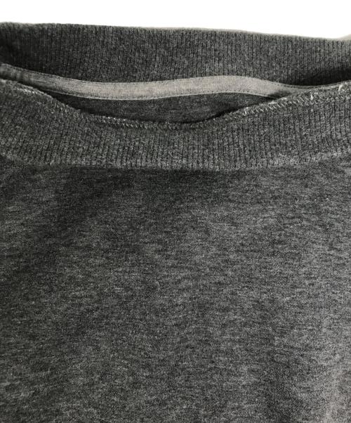 PLAN C（プランシー）PLAN C (プランシー) ポイントクルーネックスウェット グレー サイズ:Lの古着・服飾アイテム