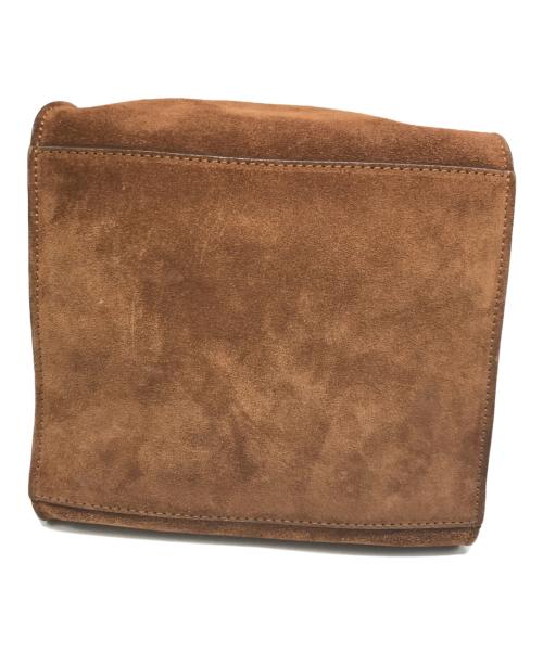 J&M DAVIDSON（ジェイ＆エム デヴィッドソン）J&M DAVIDSON (ジェイ＆エム デヴィッドソン) スタッズハンドバッグ ブラウンの古着・服飾アイテム