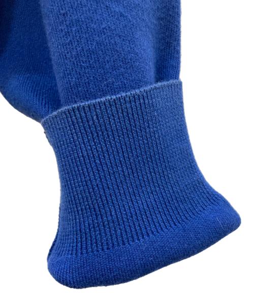 CABAN（キャバン）CABaN (キャバン) コットンカシミヤ パーカー ブルー サイズ:Ⅿの古着・服飾アイテム