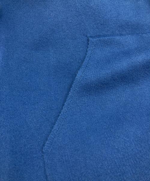 CABAN（キャバン）CABaN (キャバン) コットンカシミヤ パーカー ブルー サイズ:Ⅿの古着・服飾アイテム