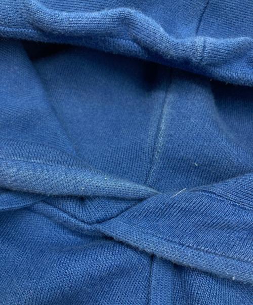 CABAN（キャバン）CABaN (キャバン) コットンカシミヤ パーカー ブルー サイズ:Ⅿの古着・服飾アイテム