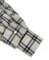 中古・古着 HYKE (ハイク) CHECKED BIB FRONT SHIRT/チェックドビブフロントシャツ グレー サイズ:2：9000円