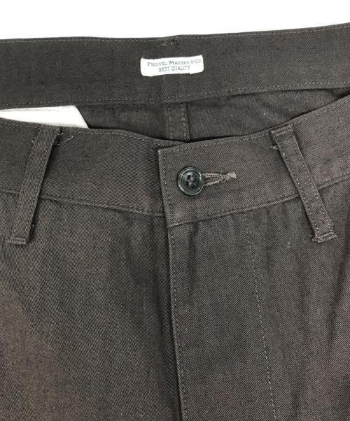 PHIGVEL（フィグベル）PHIGVEL (フィグベル) C/L PARACHUTE TROUSERS/パラシュート トラウザー ブラウン サイズ:2の古着・服飾アイテム