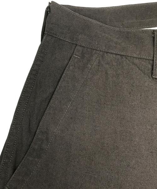 PHIGVEL（フィグベル）PHIGVEL (フィグベル) C/L PARACHUTE TROUSERS/パラシュート トラウザー ブラウン サイズ:2の古着・服飾アイテム