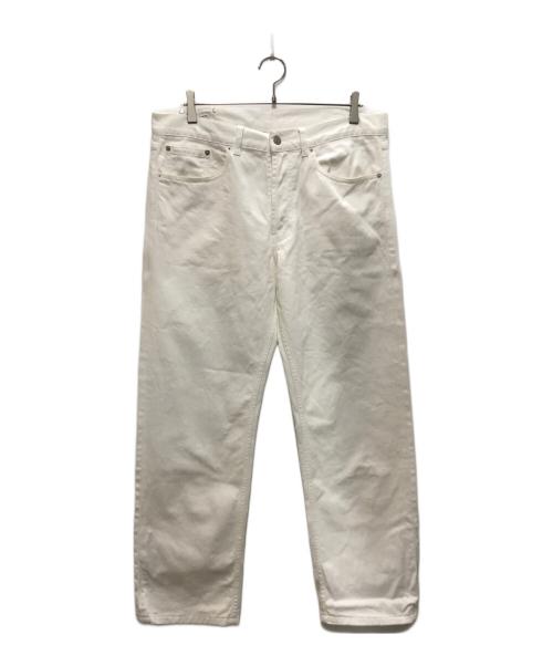 DRIES VAN NOTEN（ドリスヴァンノッテン）DRIES VAN NOTEN (ドリスヴァンノッテン) デニムパンツ ホワイト サイズ:33の古着・服飾アイテム