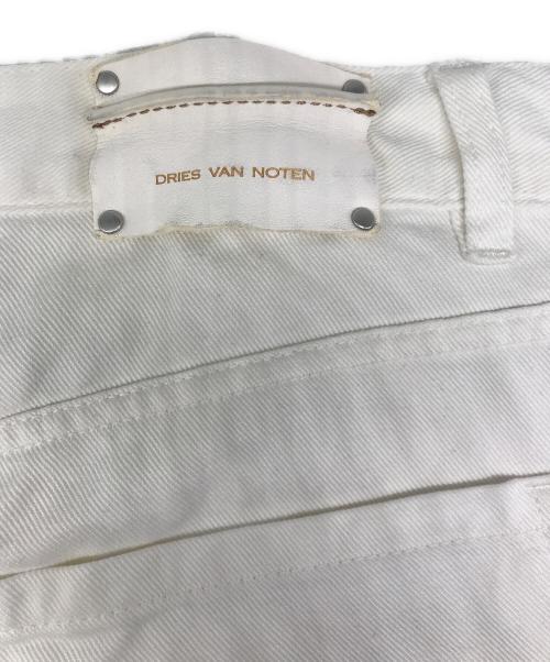 DRIES VAN NOTEN（ドリスヴァンノッテン）DRIES VAN NOTEN (ドリスヴァンノッテン) デニムパンツ ホワイト サイズ:33の古着・服飾アイテム