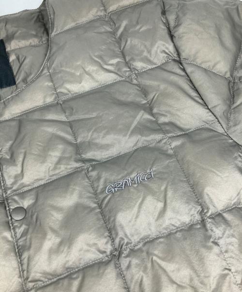 GRAMICCI（グラミチ）GRAMICCI (グラミチ) TAION (タイオン) ダウンジャケット グレー サイズ:ASIA Lの古着・服飾アイテム