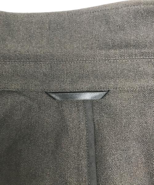 AOURE（アウール）AOURE (アウール) シャドーヘリンボンスーツ ブラウン サイズ:S 未使用品の古着・服飾アイテム