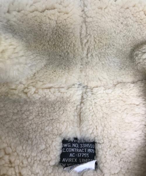 AVIREX（アヴィレックス）AVIREX (アヴィレックス) B-3 フライトジャケット ブラウン サイズ:38の古着・服飾アイテム