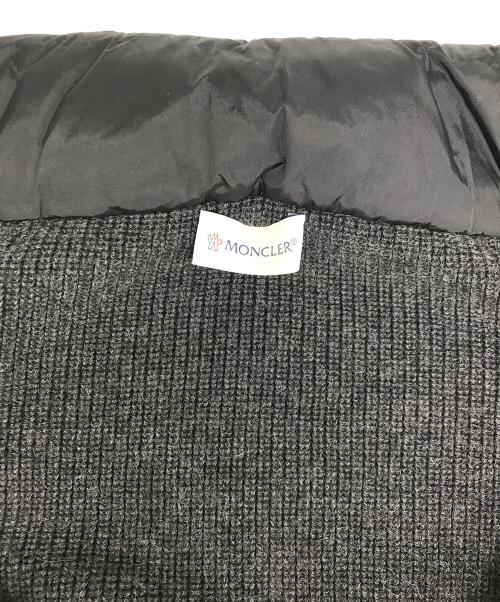 MONCLER（モンクレール）MONCLER (モンクレール) マリオーネ トリコット カーディガン/MAGLIONE TRICOT CARDIGAN ブラック サイズ:Lの古着・服飾アイテム