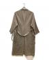 RIM.ARK (リムアーク) Linen wool maxi trench coat/リネンウールミックストレンチコート ベージュ サイズ:38：6000円