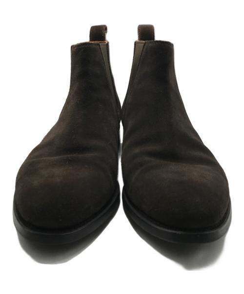 UNION IMPERIAL（ユニオンインペリアル）UNION IMPERIAL (ユニオンインペリアル) UNIVERSAL LANGUAGE (ユニバーサルランゲージ) スウェードサイドゴアブーツ ブラウン サイズ:8の古着・服飾アイテム