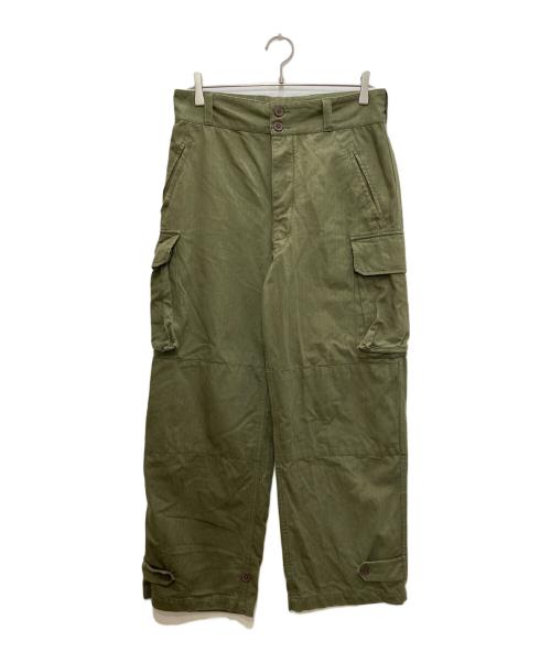 HOUSTON（ヒューストン）HOUSTON (ヒューストン) M47カーゴパンツ カーキ サイズ:24の古着・服飾アイテム