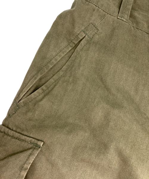 HOUSTON（ヒューストン）HOUSTON (ヒューストン) M47カーゴパンツ カーキ サイズ:24の古着・服飾アイテム