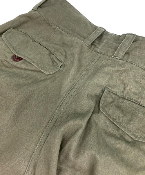HOUSTON（ヒューストン）HOUSTON (ヒューストン) M47カーゴパンツ カーキ サイズ:24の古着・服飾アイテム