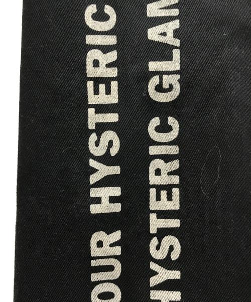 Hysteric Glamour（ヒステリックグラマー）Hysteric Glamour (ヒステリックグラマー) HG CONNECTED LOGO イージーパンツ ブラック サイズ:Sの古着・服飾アイテム