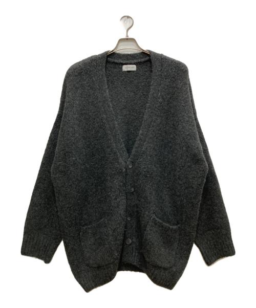 BALLAST ARK（バラストアーク）BALLAST ARK (バラストアーク) V/N SHAGGY CARDIGAN/シャギーカーディガン チャコールグレー サイズ:freeの古着・服飾アイテム
