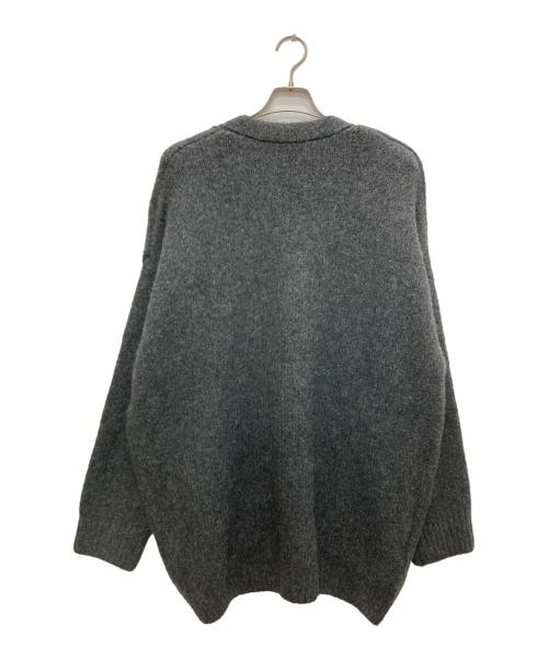 BALLAST ARK（バラストアーク）BALLAST ARK (バラストアーク) V/N SHAGGY CARDIGAN/シャギーカーディガン チャコールグレー サイズ:freeの古着・服飾アイテム
