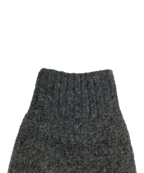 BALLAST ARK（バラストアーク）BALLAST ARK (バラストアーク) V/N SHAGGY CARDIGAN/シャギーカーディガン チャコールグレー サイズ:freeの古着・服飾アイテム