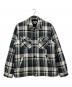 A BATHING APE（ア ベイシング エイプ）の古着「BAPE CHECK CPO JACKET/ベイプチェック CPOジャケット」｜グレー×ホワイト