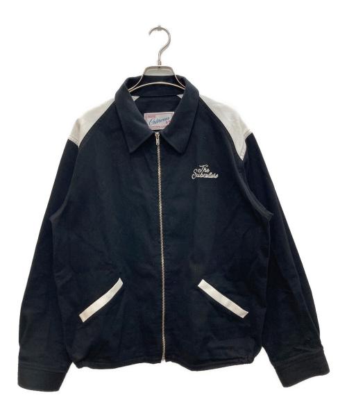 Subculture（サブカルチャー）Subculture (サブカルチャー) Two-Tone Cloth Jacket/2トーンクロスジャケット ブラック×ホワイト サイズ:2の古着・服飾アイテム