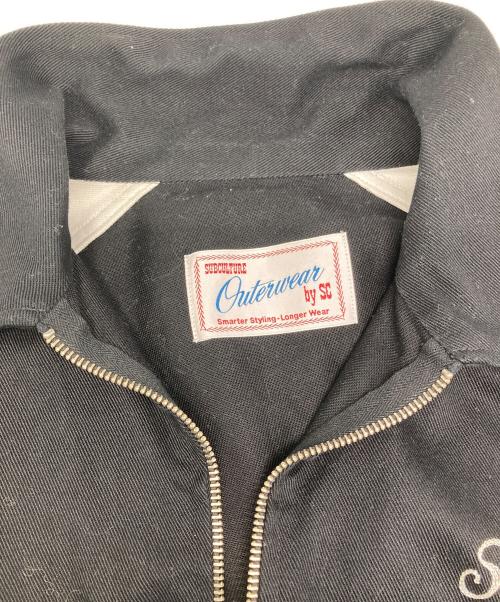 Subculture（サブカルチャー）Subculture (サブカルチャー) Two-Tone Cloth Jacket/2トーンクロスジャケット ブラック×ホワイト サイズ:2の古着・服飾アイテム
