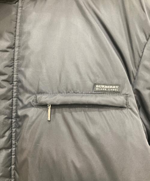 BURBERRY BLACK LABEL（バーバリーブラックレーベル）BURBERRY BLACK LABEL (バーバリーブラックレーベル) シルバーフォックスファーダウンジャケット ブラック サイズ:LLの古着・服飾アイテム