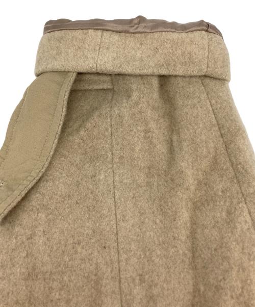 RAY BEAMS（レイ ビームス）RAY BEAMS (レイ ビームス) スタンドカラー ダブル コート ベージュの古着・服飾アイテム