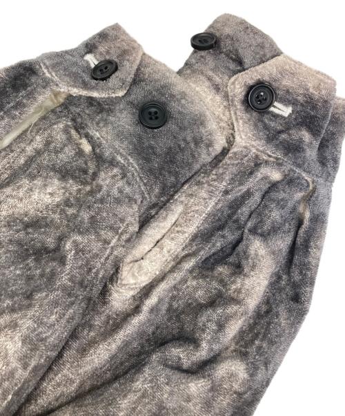 YOKE（ヨーク）YOKE (ヨーク) 別注 LOOSED ZIP BLOUSON/別注 ルーズ ジップ ブルゾン グレー×ベージュ サイズ:2の古着・服飾アイテム