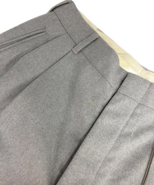renoma（レノマ）renoma (レノマ) JOUR  DORMEUIL Sportex Heritage  ウールパンツ グレー サイズ:48の古着・服飾アイテム