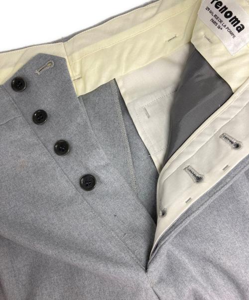 renoma（レノマ）renoma (レノマ) JOUR  DORMEUIL Sportex Heritage  ウールパンツ グレー サイズ:48の古着・服飾アイテム