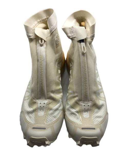 SALOMON（サロモン）SALOMON (サロモン) SNOWCROSS 1 ホワイト×ベージュ サイズ:27cmの古着・服飾アイテム