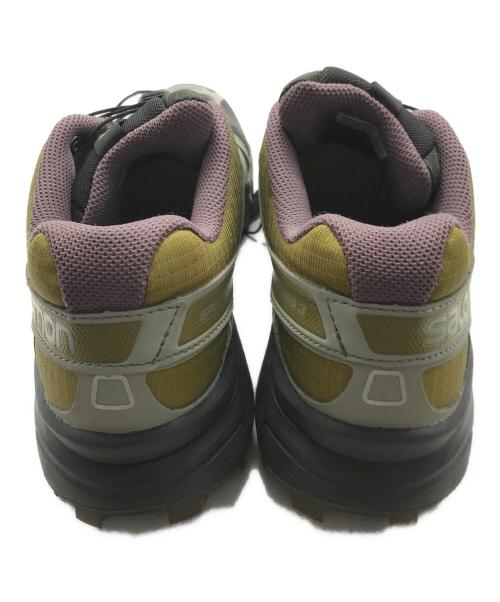 SALOMON（サロモン）SALOMON (サロモン) SPEEDCROSS 3 グリーン×グレー サイズ:27cmの古着・服飾アイテム