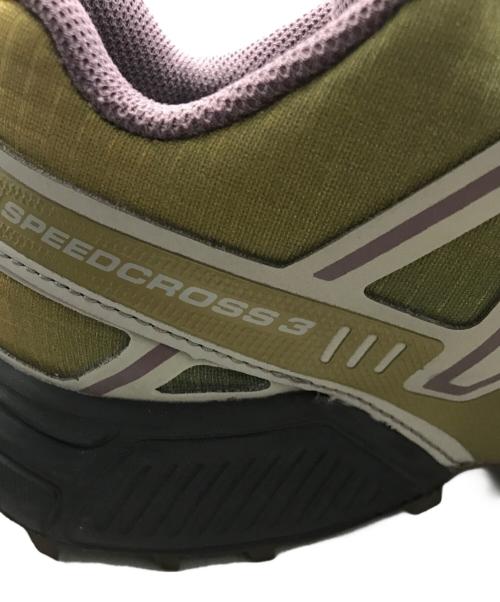 SALOMON（サロモン）SALOMON (サロモン) SPEEDCROSS 3 グリーン×グレー サイズ:27cmの古着・服飾アイテム
