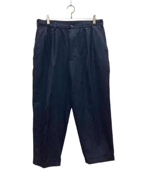 SSZ（エスエスズィー）SSZ (エスエスズィー) 2タックワイドスラックス ネイビー サイズ:Lの古着・服飾アイテム