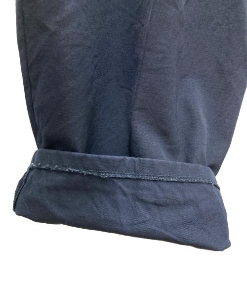 SSZ（エスエスズィー）SSZ (エスエスズィー) 2タックワイドスラックス ネイビー サイズ:Lの古着・服飾アイテム