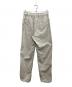 MARMORS (マルモア) ナイロン混イージーパンツ シルバー サイズ:38：6000円