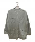 自由区ジユウク）の古着「テクスチャーコットンブレンドアウター」｜グレー