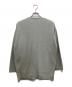 自由区 (ジユウク) テクスチャーコットンブレンドアウター グレー サイズ:44：5000円