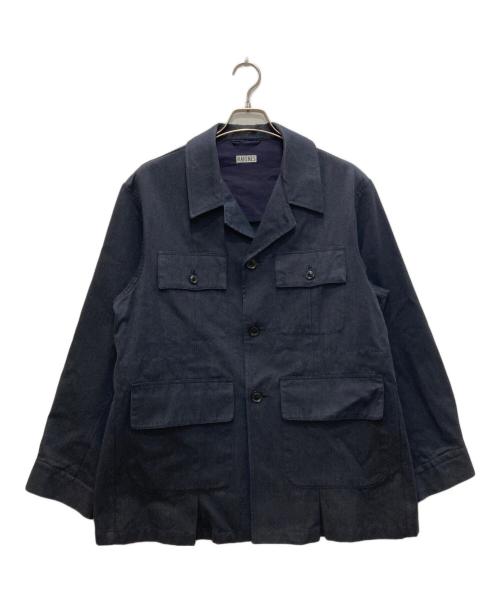 RAKINES（ラキネス）RAKINES (ラキネス) SAFARI JACKET/サファリジャケット ネイビー サイズ:2の古着・服飾アイテム