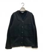 A.P.C.アーペーセー）の古着「コットンカーディガン」｜ブラック