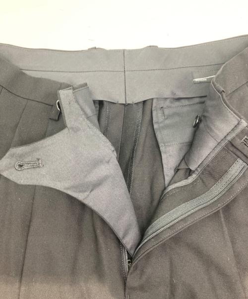 LAD MUSICIAN（ラッドミュージシャン）LAD MUSICIAN (ラッドミュージシャン) 3TUCK WIDE SLACKS/3タック ワイド スラックス ブラック サイズ:46の古着・服飾アイテム