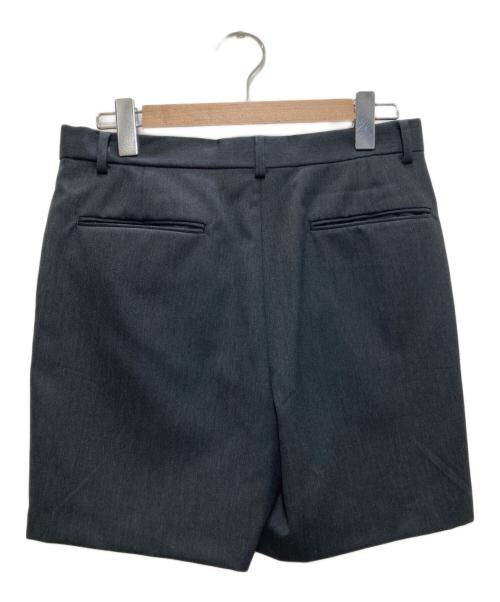 JOHN LAWRENCE SULLIVAN（ジョン ローレンス サリバン）JOHN LAWRENCE SULLIVAN (ジョン ローレンス サリバン) WOOL GABARDINE ZIP SHORTS ブラック サイズ:46の古着・服飾アイテム